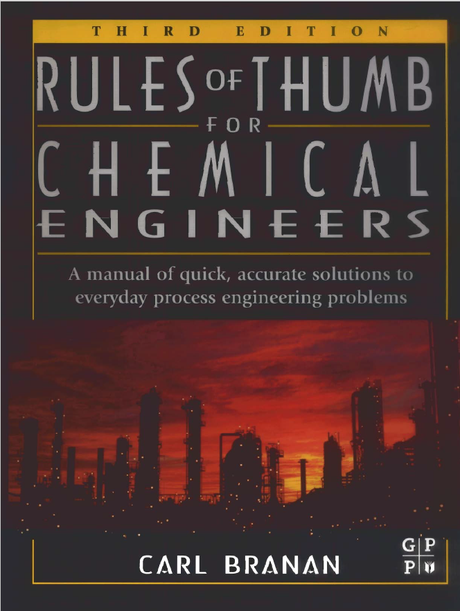 Rules of Thumb for Chemical Engineers (E-Book)