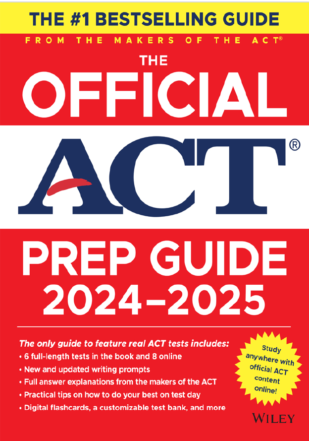 The Official ACT Prep Guide 2024-2025 Book (Pdf E-book)